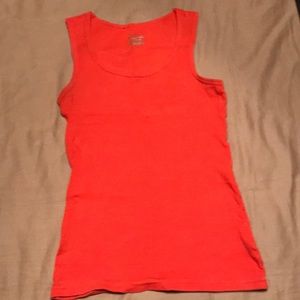 Orange tank top